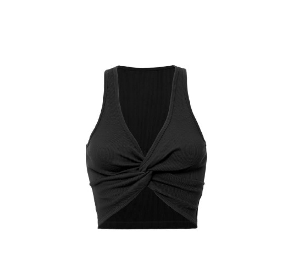 TWISTED FRONT CROP TANK
