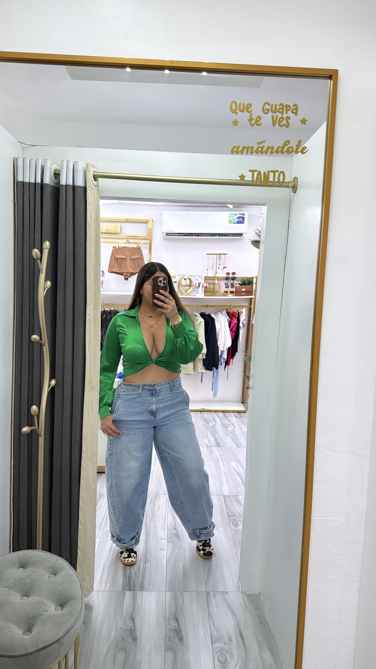 Luxe Satin Stretch Top