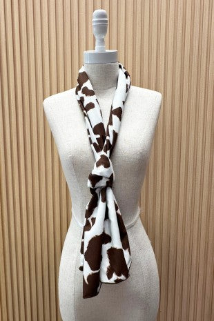 Print Long Square Scarf