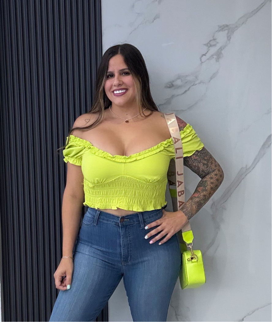 Ruffled Crop Top