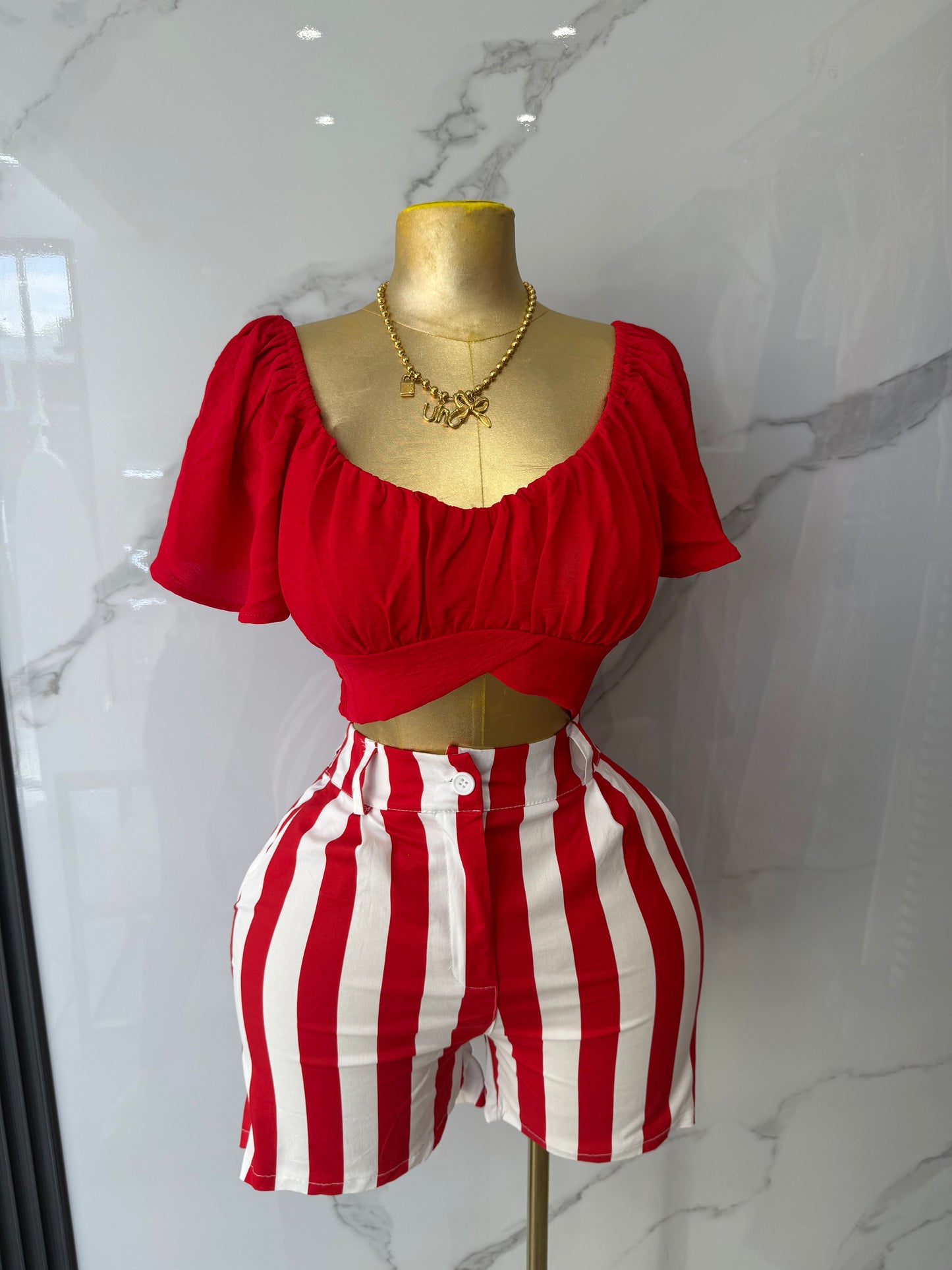 Scarlet Airflow Top