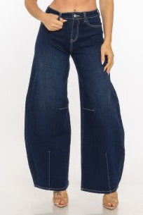 Denim Barrel Jeans