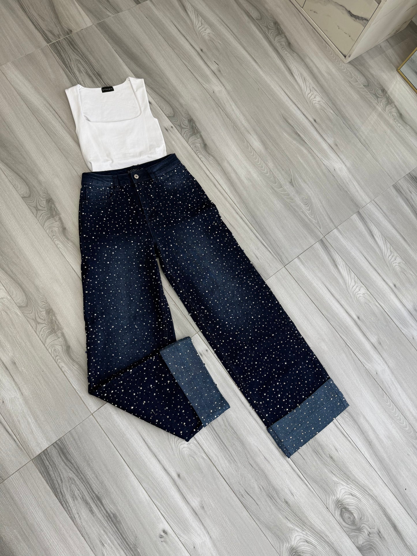 Rhinestone Jeans