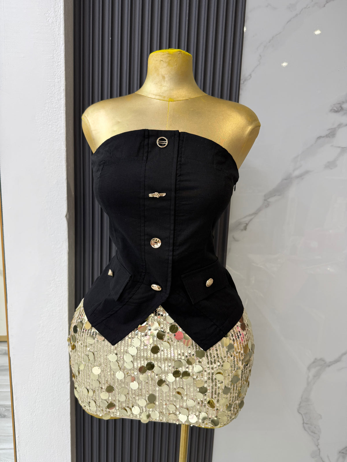Sequin Skirt