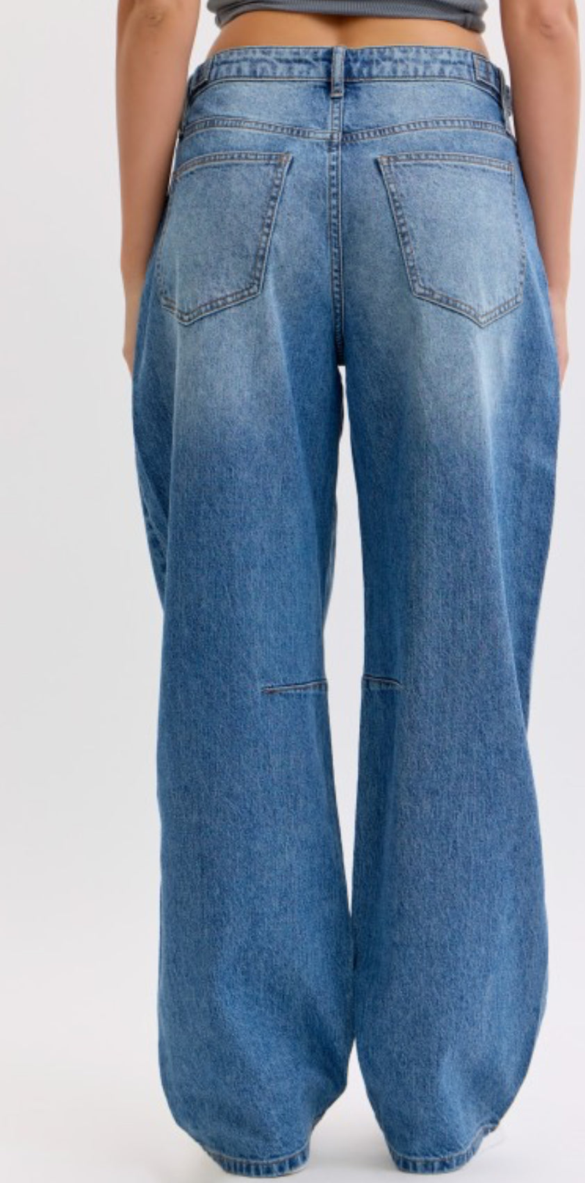 Barrel jean