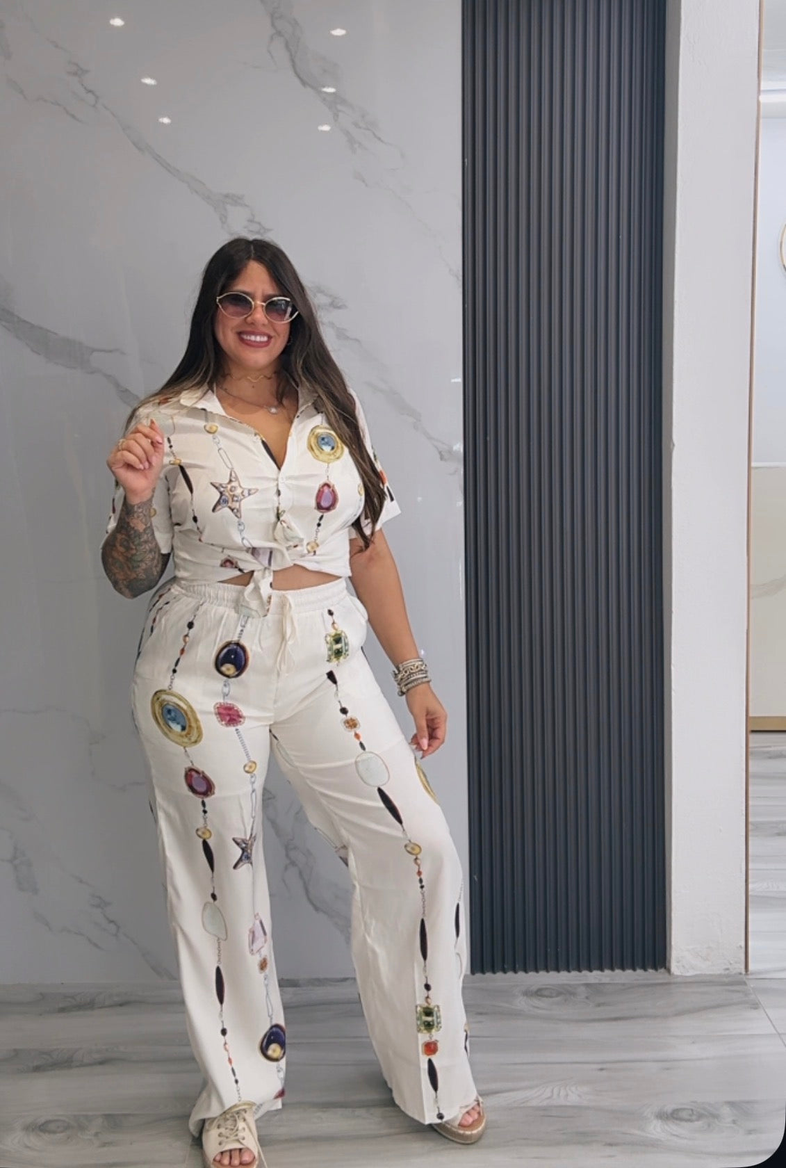 Coastal Luxe Pant Set