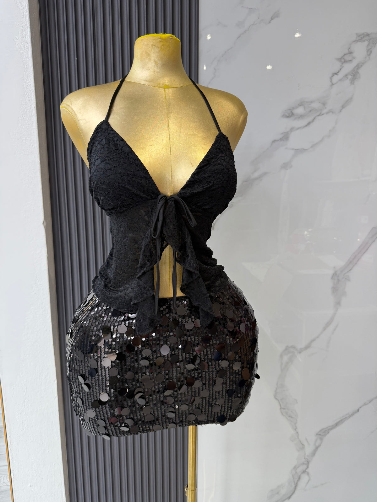 Sequin Skirt