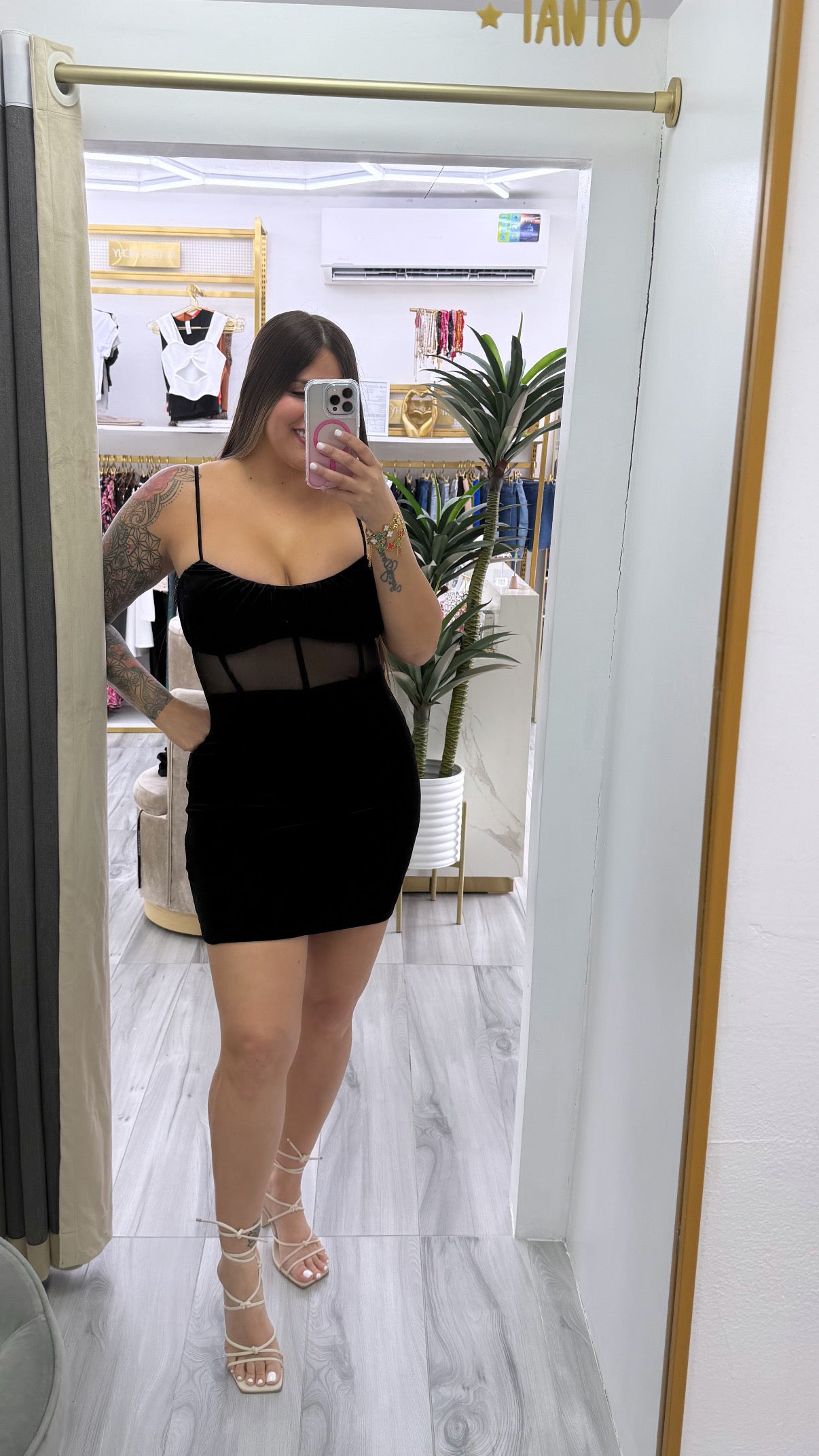 Velvet Mini Dress