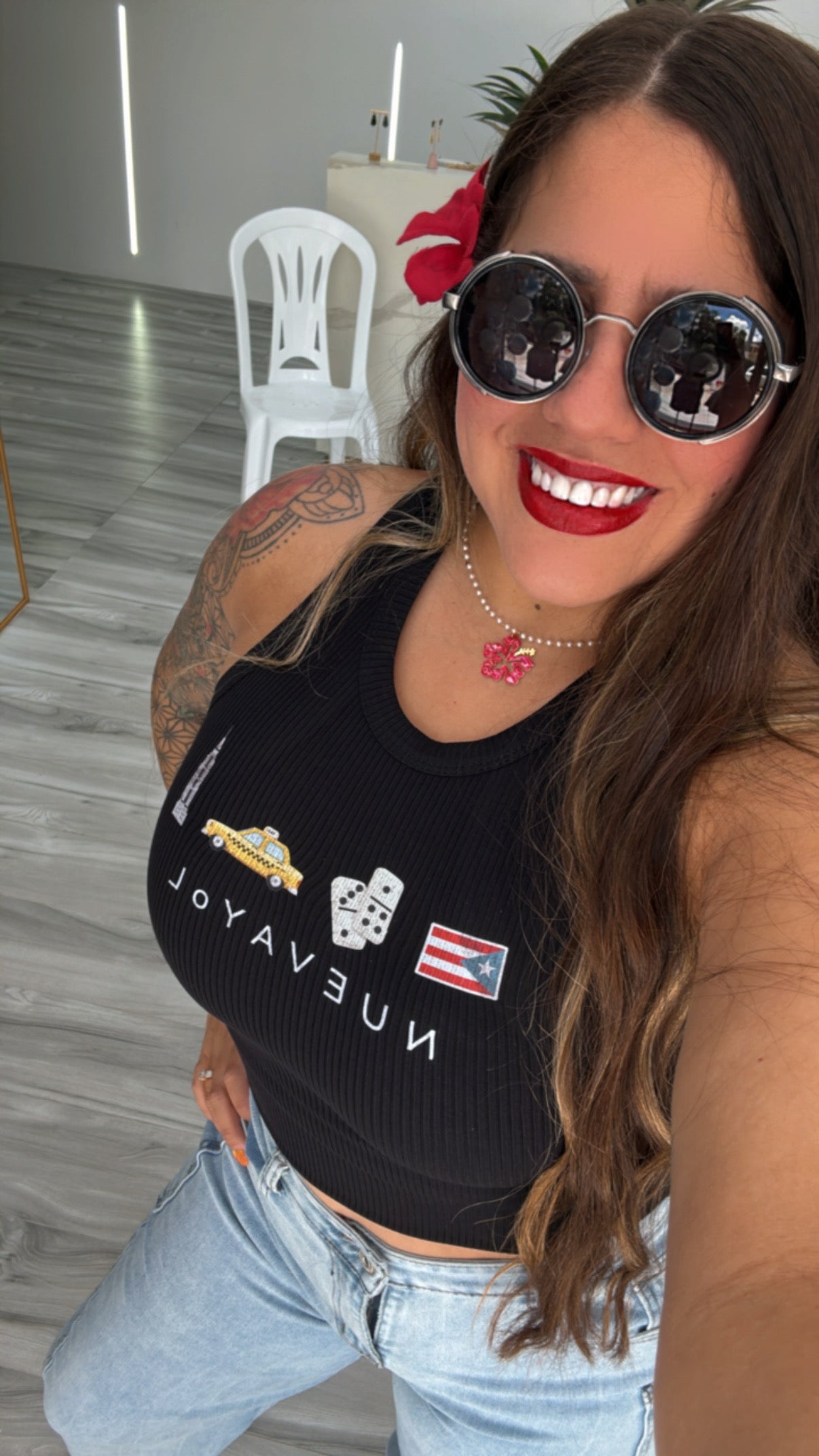 Nuevayol Print Tank Top