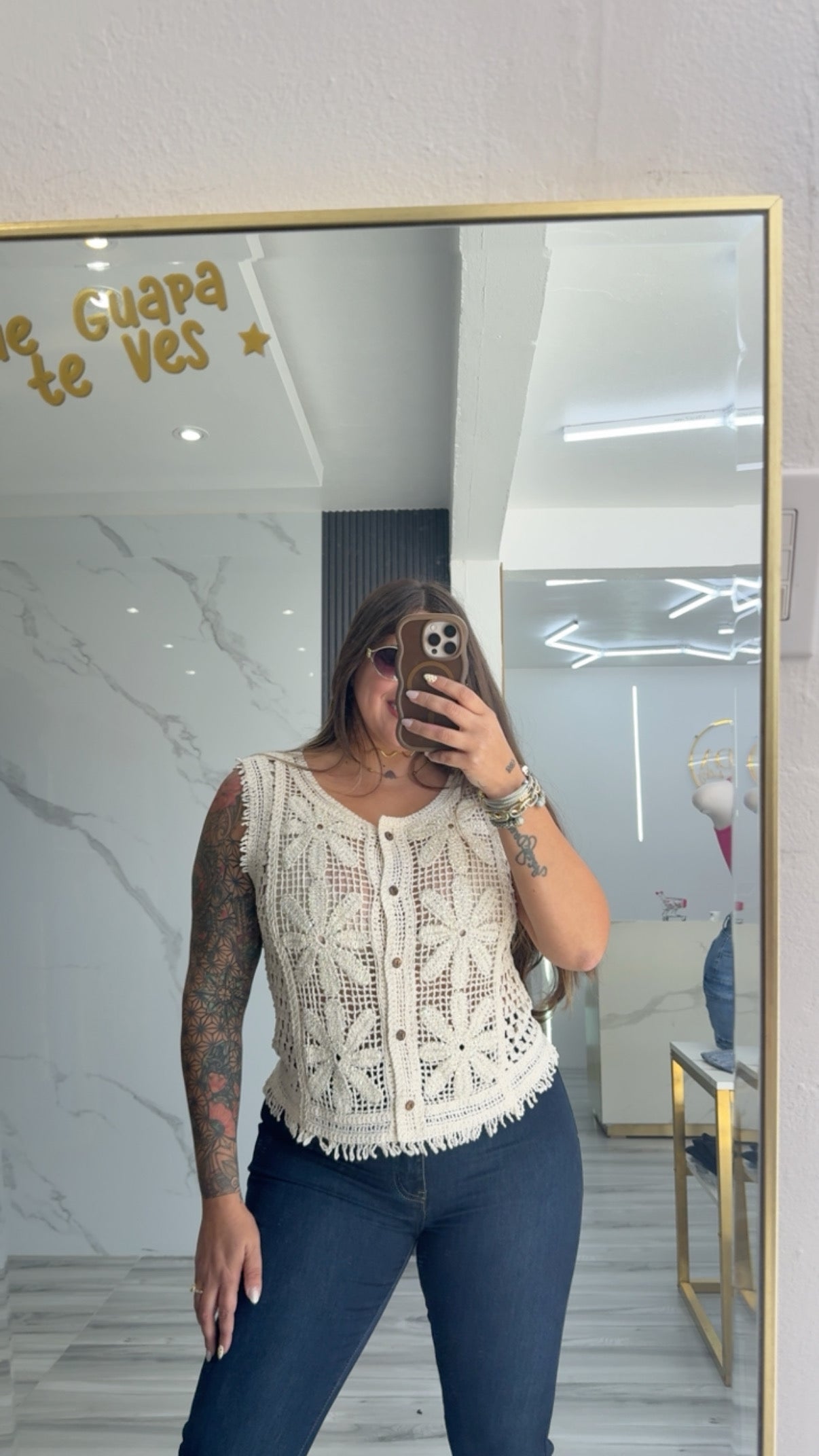 Crochet Bloom Top