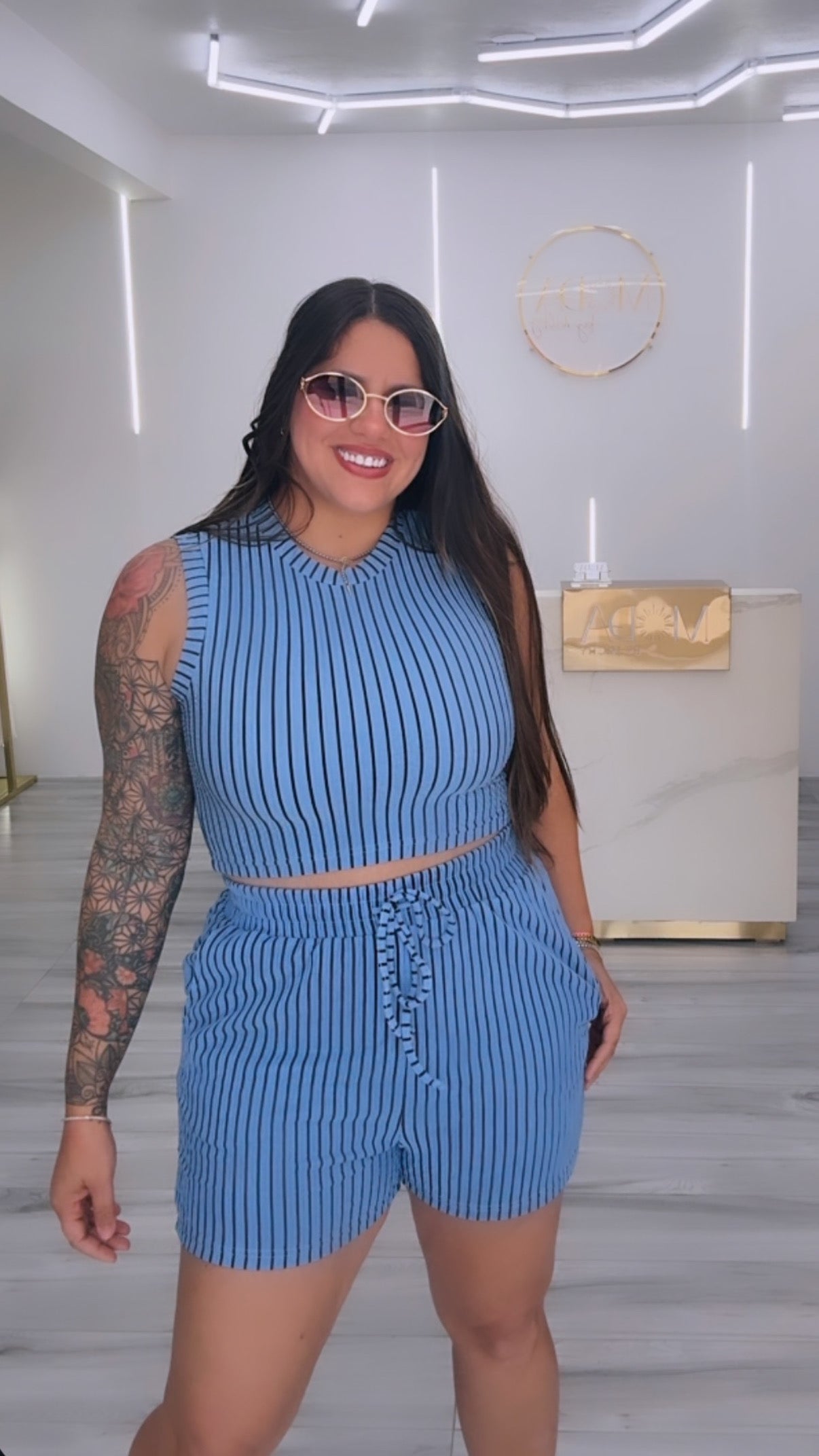 Set Rayas Urban Chic
