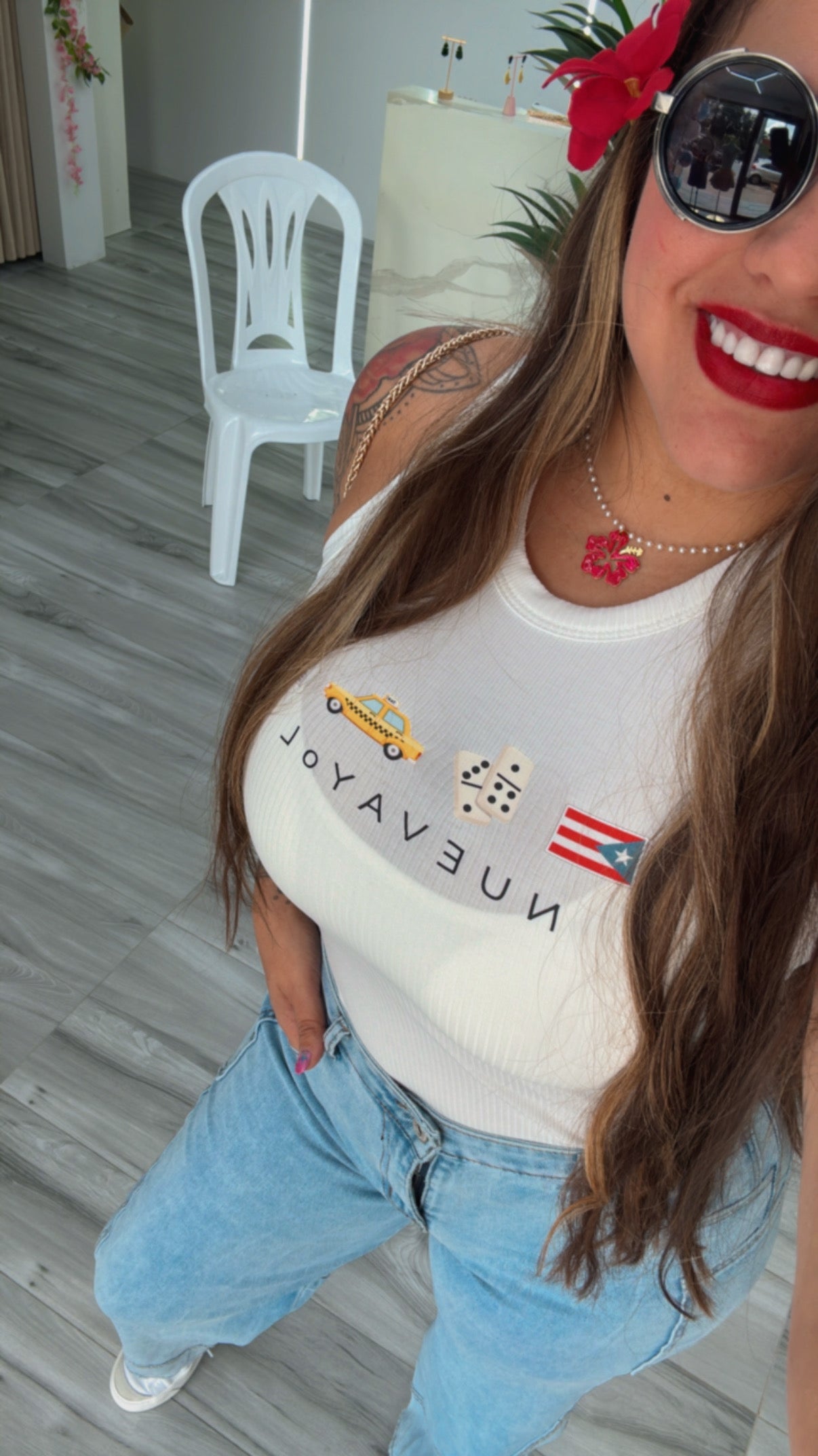 Nuevayol Print Tank Top