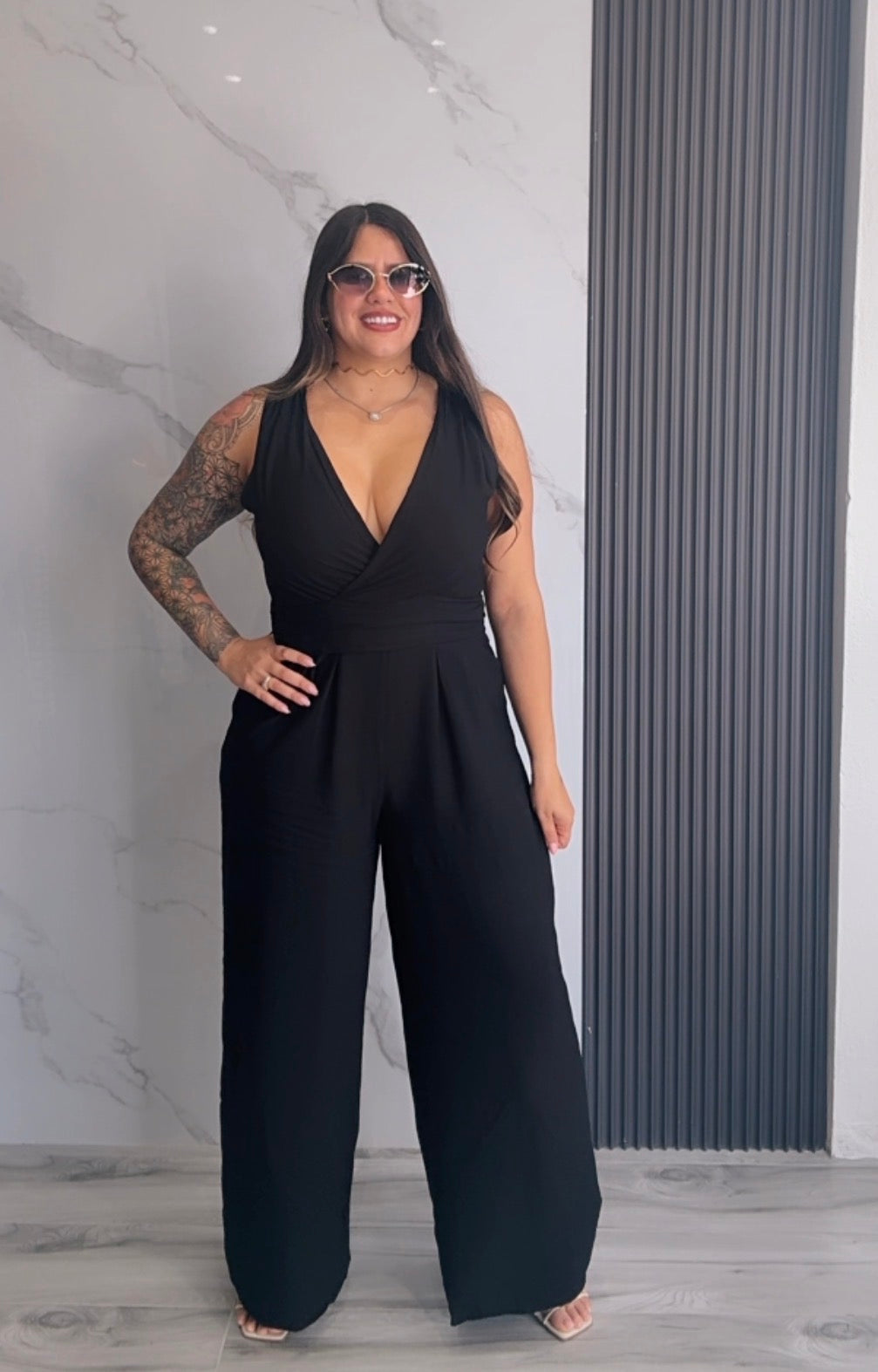 Sculpted Waist Jumpsui
