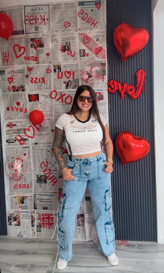 Jean Cargo Power Chic