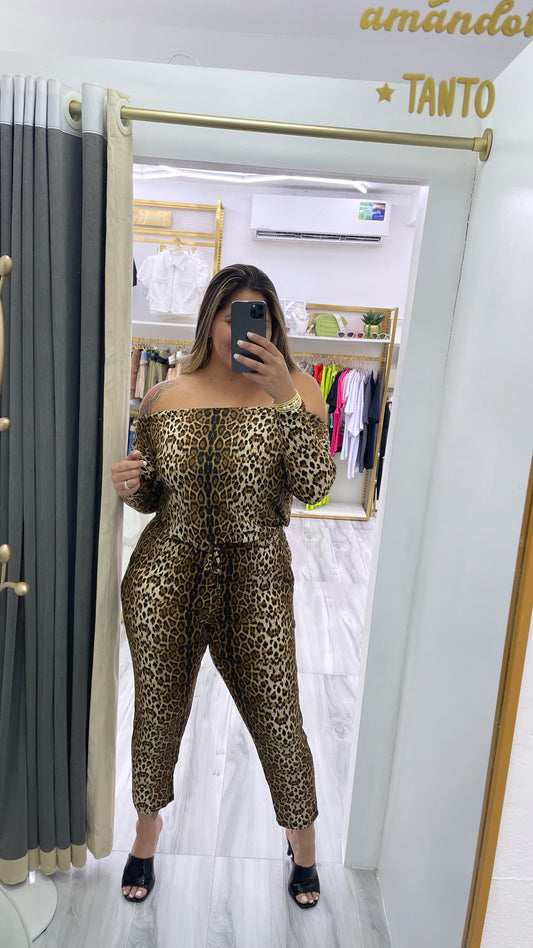 Leopard Jumpsuit