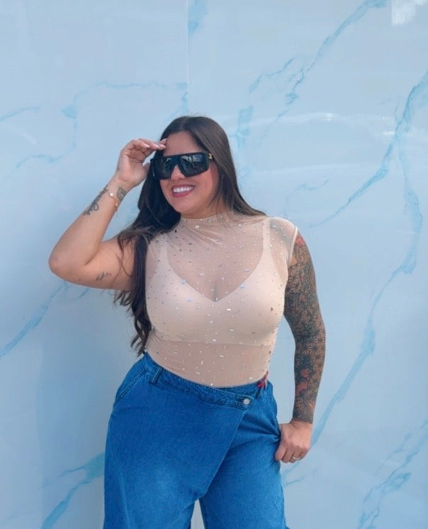 Starlight Mesh Top