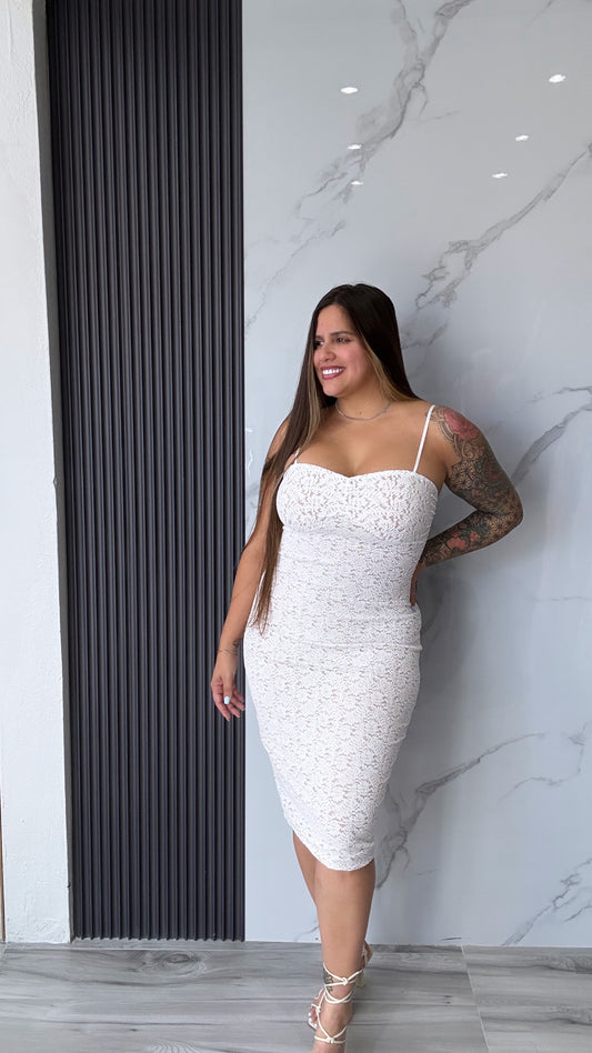 Lace Midi Dress