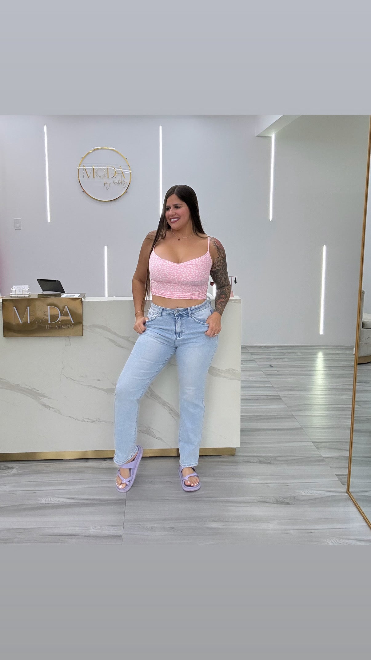 Light Jean Pants